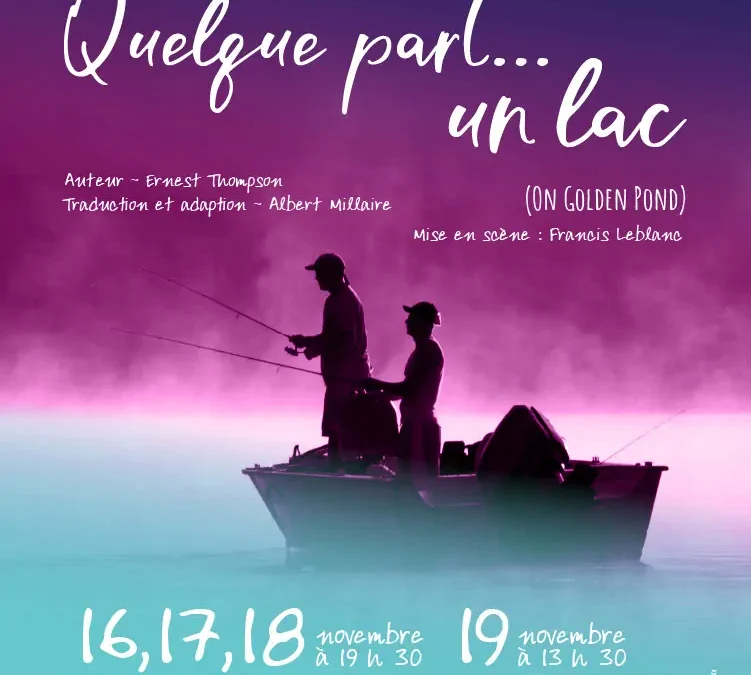 Quelque part… un lac