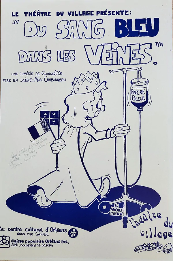 Du sang bleu dans les veines