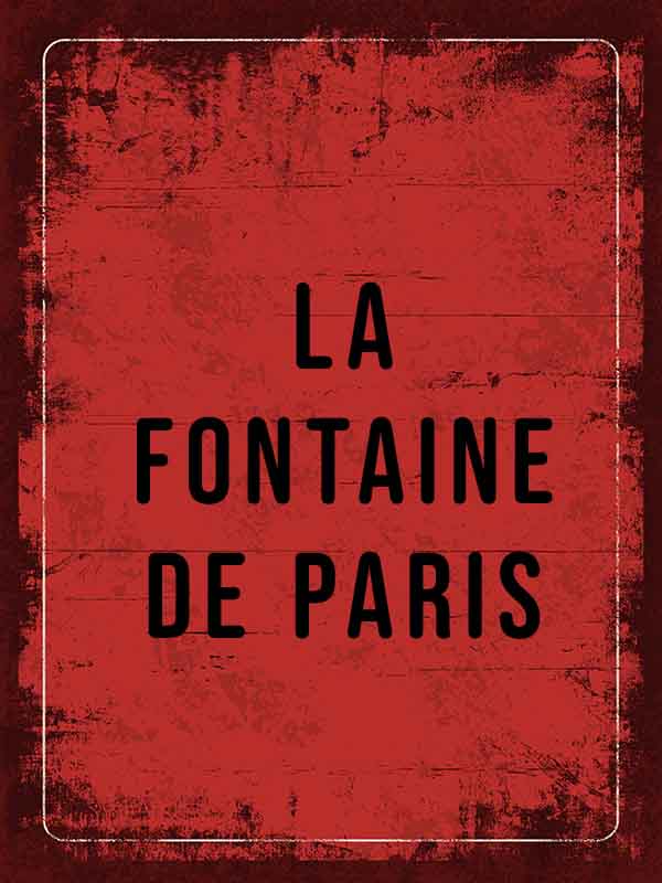 La fontaine de Paris
